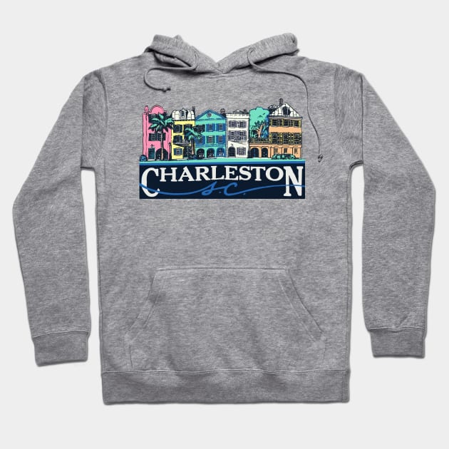 Charleston Rainbow Road Hoodie by ZSONN